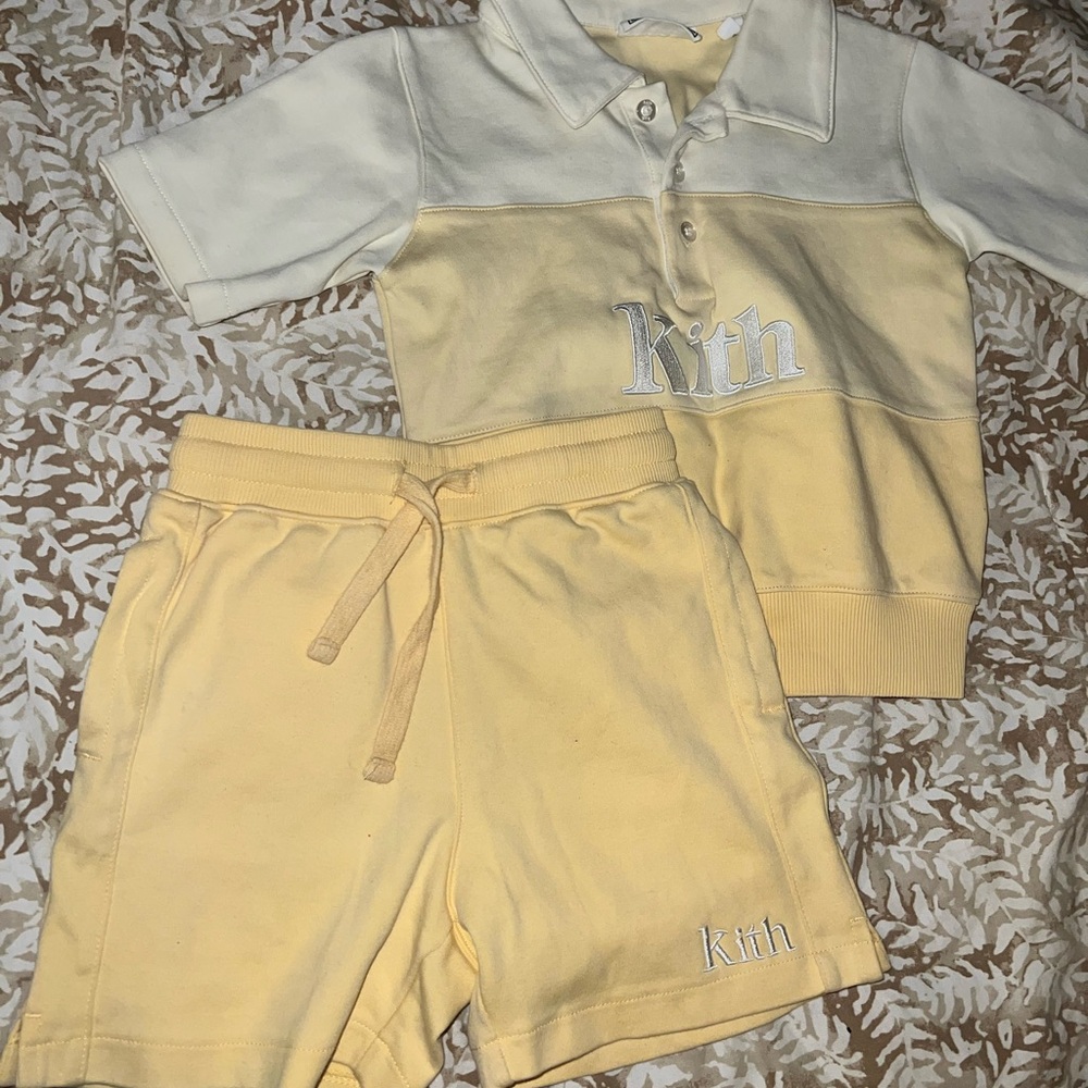 Keith's polo Tee and shorts kids